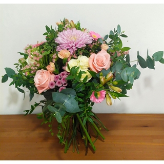 Ramo variado rosa - Imagen 2